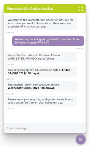 Worcester Council Bot